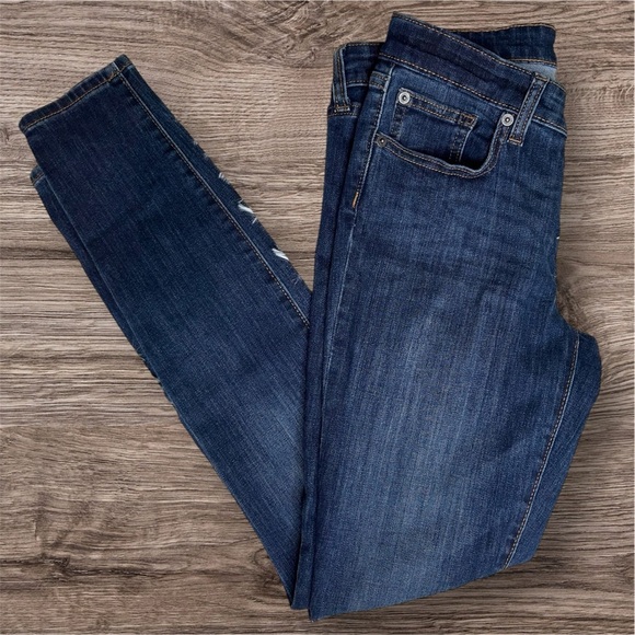 GAP Denim - GAP Women size 26 Dark Blue Denim Jeans